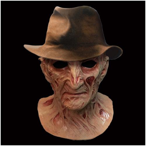 Freddy Krueger ,Deluxe Mask With Hat just £80. Have heard that some retailers are selling the Freddy Kruegar replica Mask for £100? Buy from DragonGeeks and its just £80.