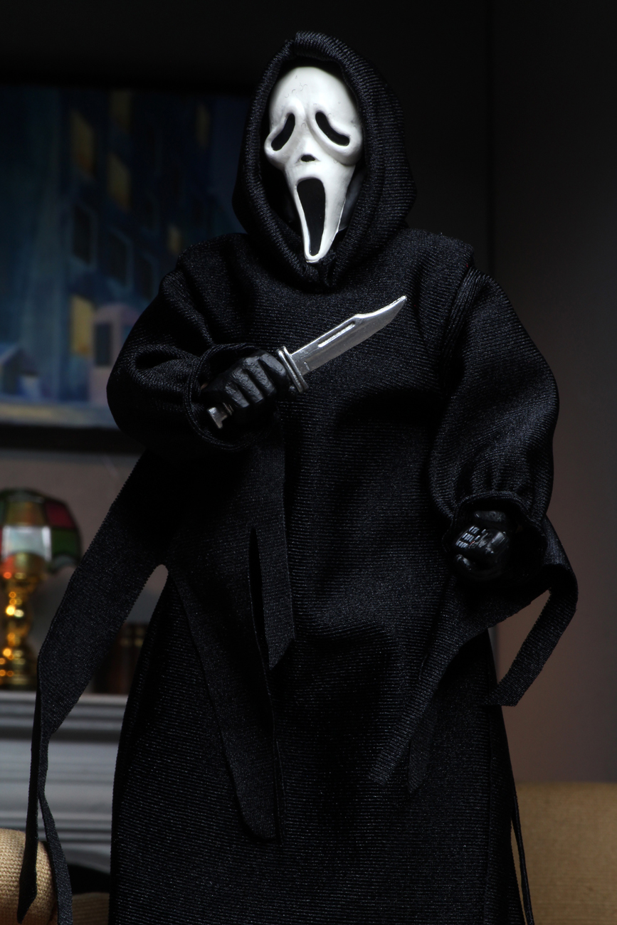 8” Clothed Action Figure – Ghost Face (updated)