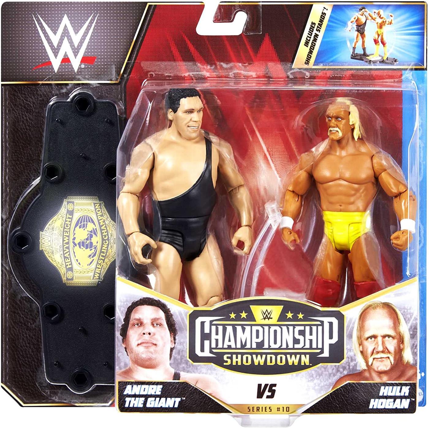 Championship Showdown: Andre the Giant VS Hulk Hogan.