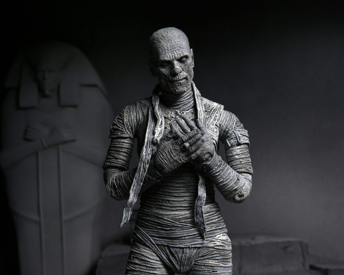 7 inch figure of Universal Studios the Ultimate 'The Mummy'.