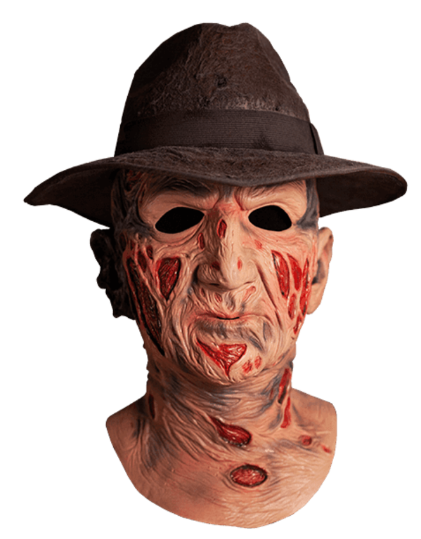  Deluxe Freddy Krueger Mask with Fedora Hat