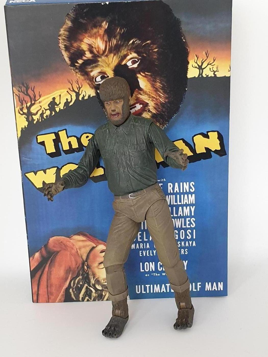 The Wolfman! Universal Monsters. Box slightly damaged.