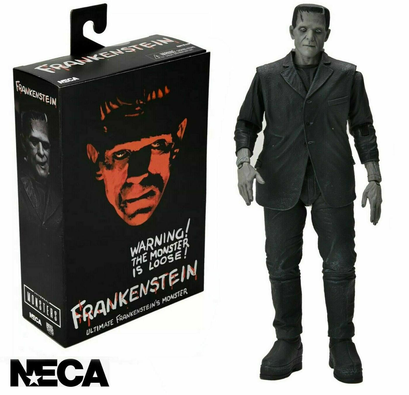 Universal Monsters Ultimate Frankenstein. Black and white version.